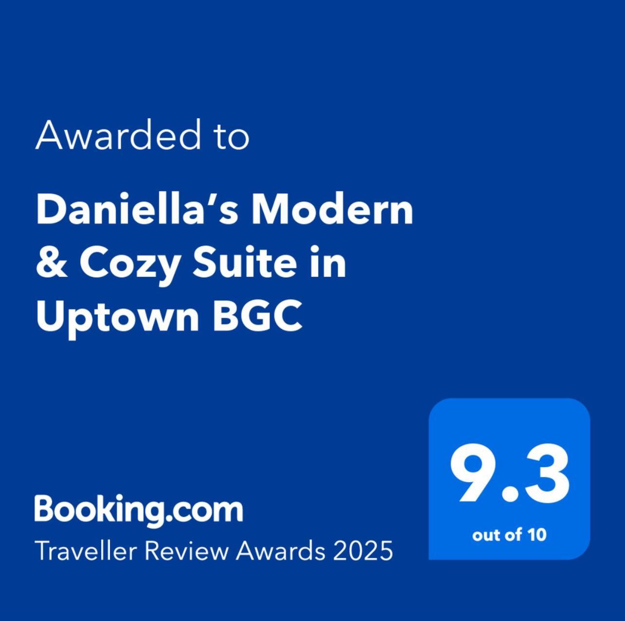 Daniella'S Modern & Cozy Suite In Uptown Bgc 마닐라 외부 사진